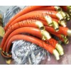 液壓管高溫保護(hù)套、耐高溫電纜防護(hù)套管、鐵紅色硅膠防火套管